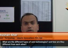 What are the different types of web technologies? and how are they different from each other?  -(Head- Technology, Ideacts innovations Pvt. Ltd.)