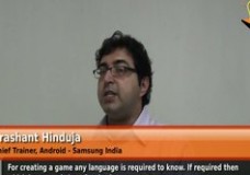 For creating a game any language is required to know.If required then which language is best for that? (Chief Trainer, Android – Samsung India)