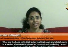 What are the basic skills that Indian multinationals and global giants expect in a fresher who wants to pursue an international marketing career? (Chief Marketing Officer – iWeb Technology Solutions Pvt. Ltd)