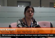 Tell us something about your illustrious career and journey till now. (Prachi Kulkarni – VP Technology and consultant – Fidal SoftTech Pvt. Ltd.)
