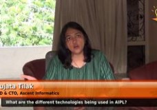 What are the different technologies being used in AIPL? (MD & CTO,Ascent Informatics)